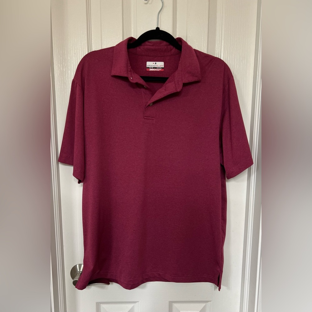Grand Slam 360 Motion Flow Men’s Golf Polo Size M EUC